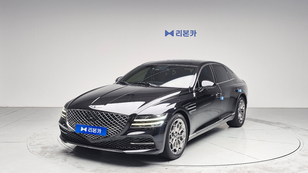 제네시스 더 올뉴G80 가솔린 2.5 AWD 기본형 가솔린 리본카 천안지점