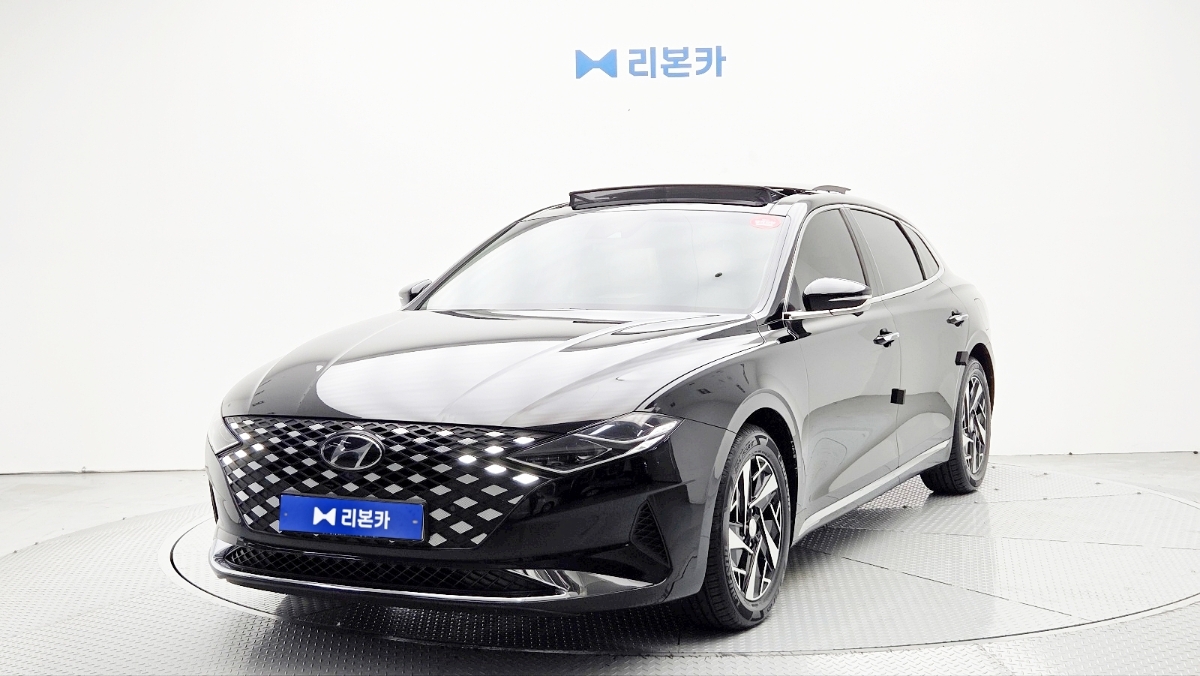 현대 더 뉴그랜저IG 하이브리드 2.4 HEV 르블랑 가솔린+전기 리본카 광주지점
