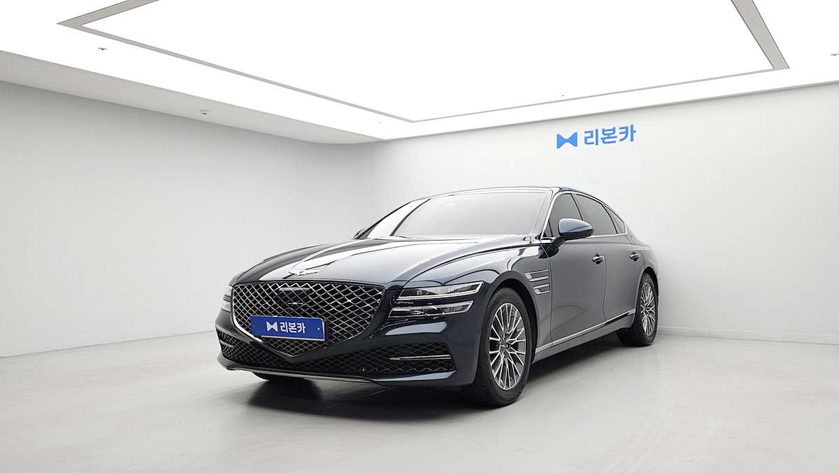 제네시스 더 올뉴G80 가솔린 2.5 AWD 기본형 가솔린 리본카 일산지점