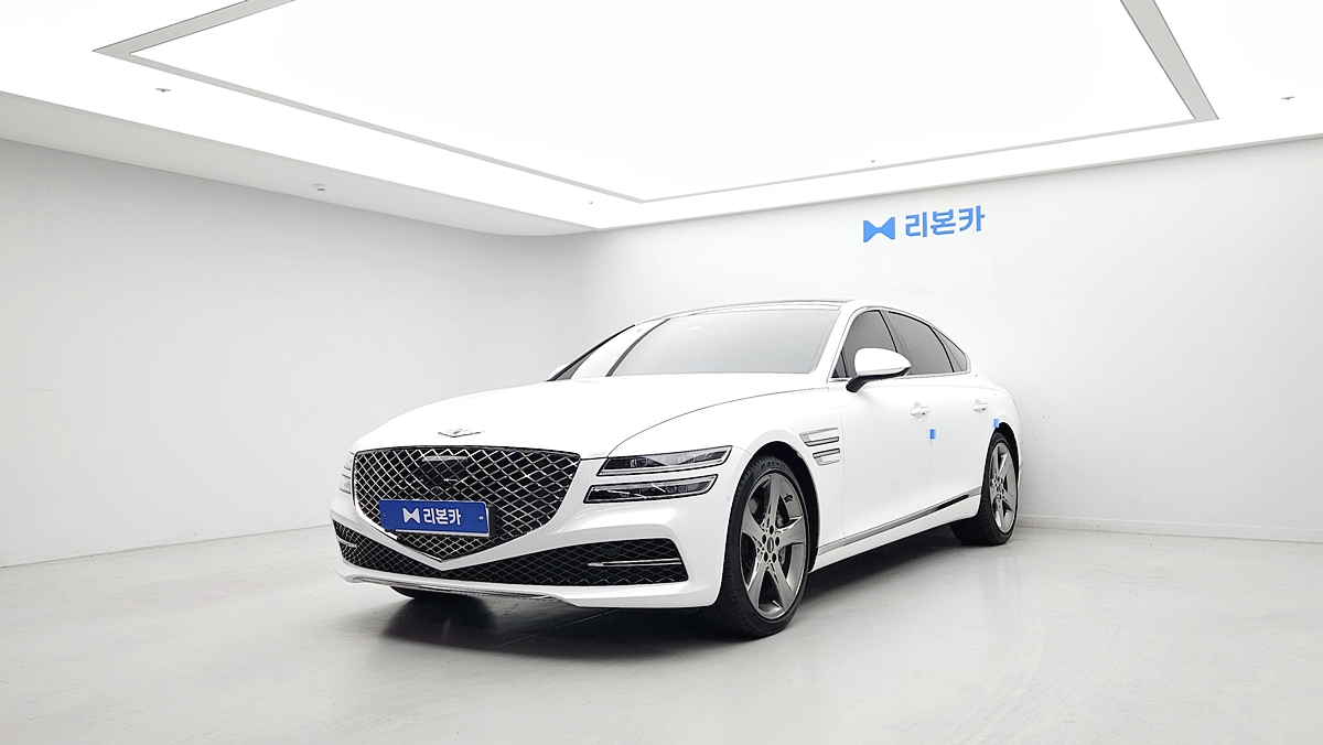 제네시스 더 올뉴G80 가솔린 2.5 AWD 기본형 가솔린 리본카 일산지점