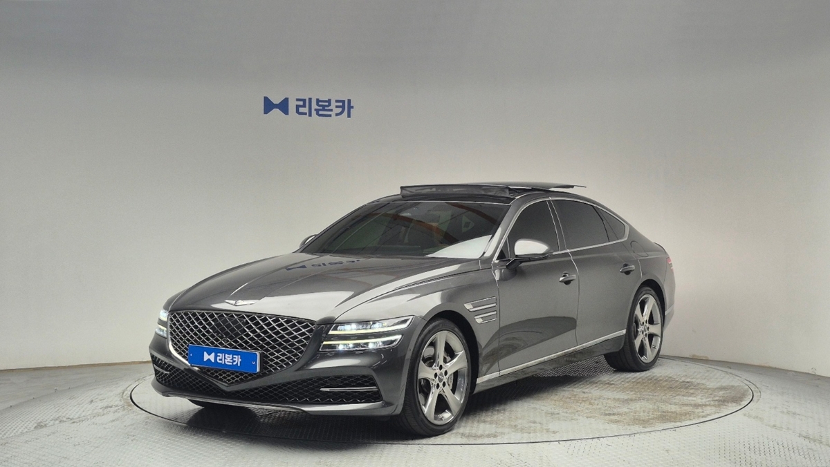 제네시스 더 올뉴G80 가솔린 3.5 AWD 기본형 가솔린 리본카 동대구지점