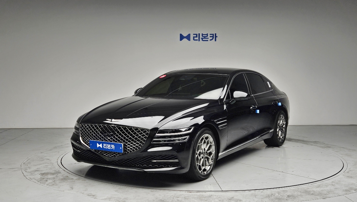 제네시스 더 올뉴G80 가솔린 3.5 AWD 기본형 가솔린 리본카 천안지점
