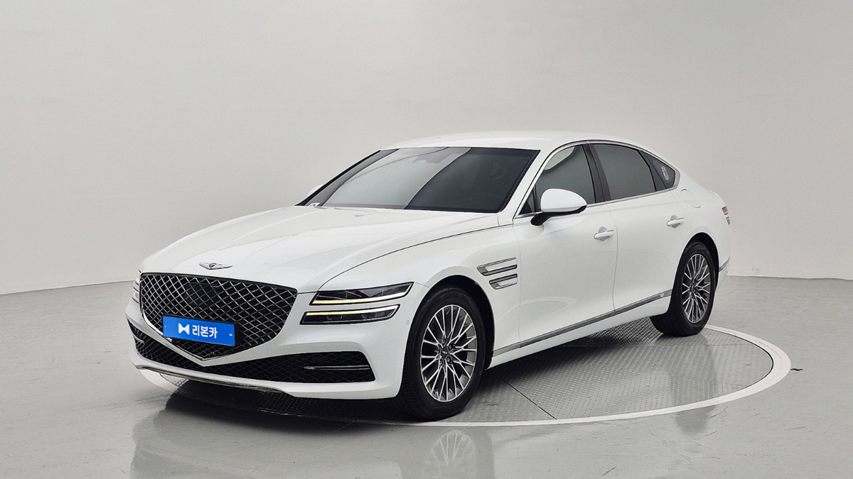 제네시스 더 올뉴G80 가솔린 2.5 AWD 기본형 가솔린 리본카 부산지점