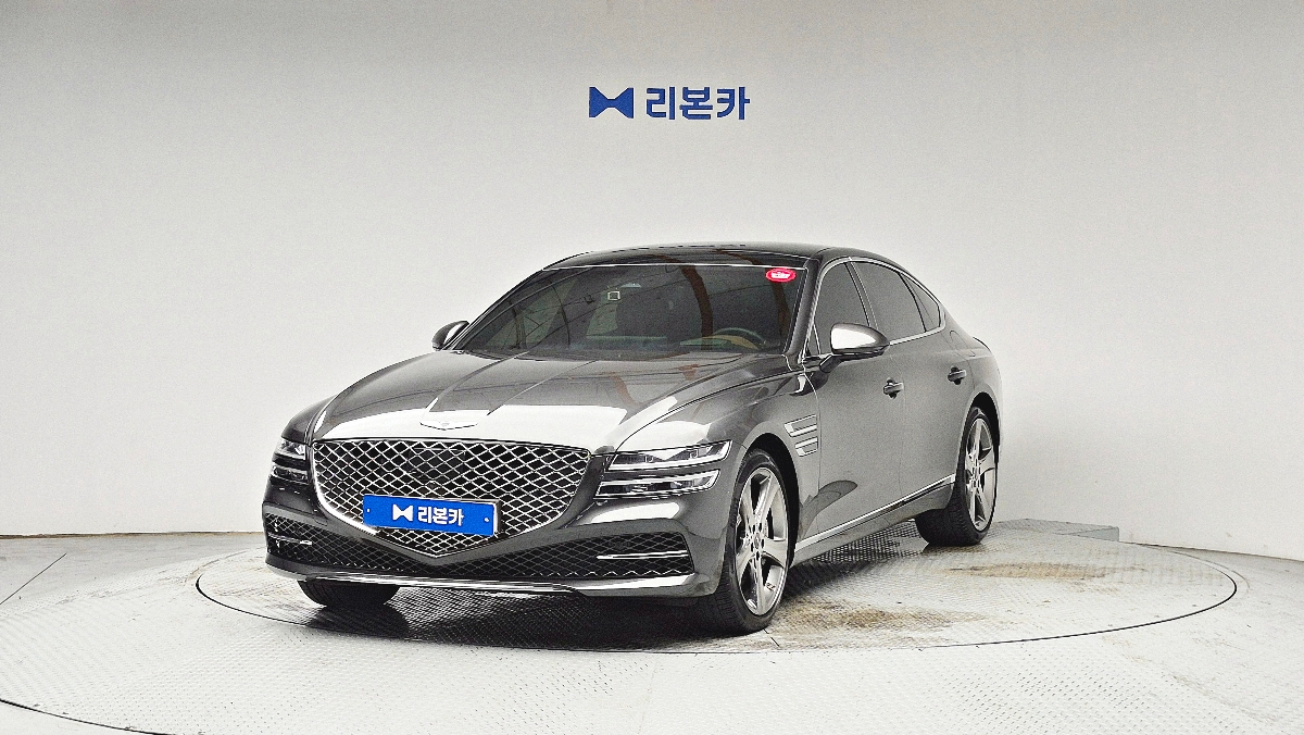 제네시스 더 올뉴G80 가솔린 2.5 AWD 기본형 가솔린 리본카 동대구지점