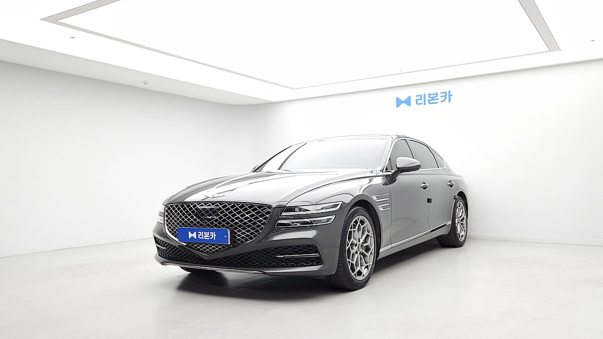 제네시스 더 올뉴G80 가솔린 2.5 AWD 기본형 가솔린 리본카 일산지점