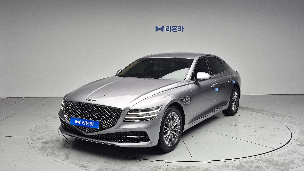 제네시스 더 올뉴G80 가솔린 2.5 2WD 기본형 가솔린 리본카 천안지점