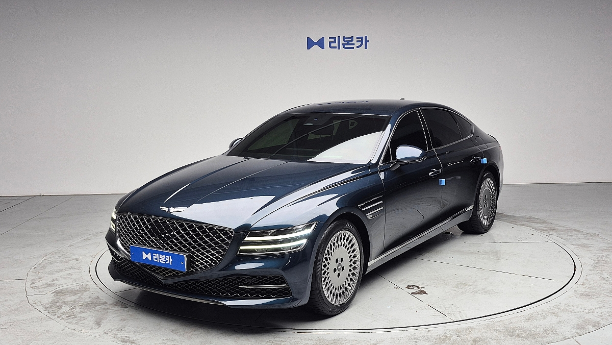 제네시스 더 올뉴G80 가솔린 2.5 AWD 기본형 가솔린 리본카 천안지점