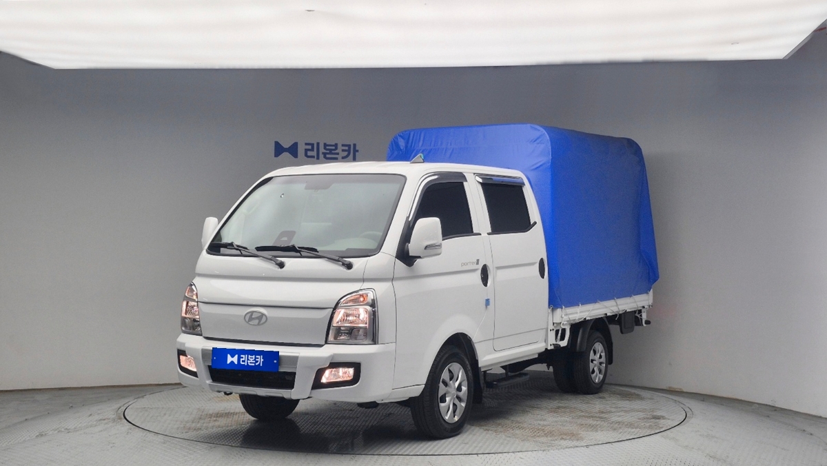 현대 포터II LPG 더블캡 초장축 프리미엄 LPG 리본카 동대구지점