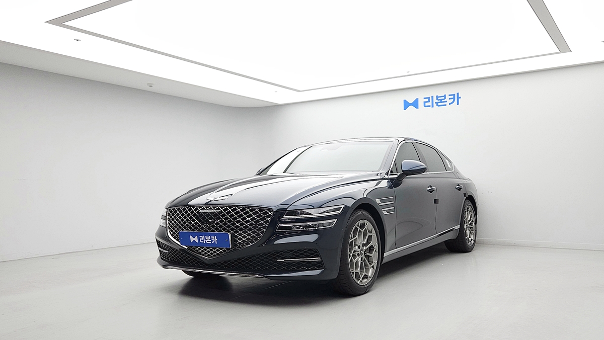 제네시스 더 올뉴G80 가솔린 2.5 AWD 기본형 가솔린 리본카 일산지점