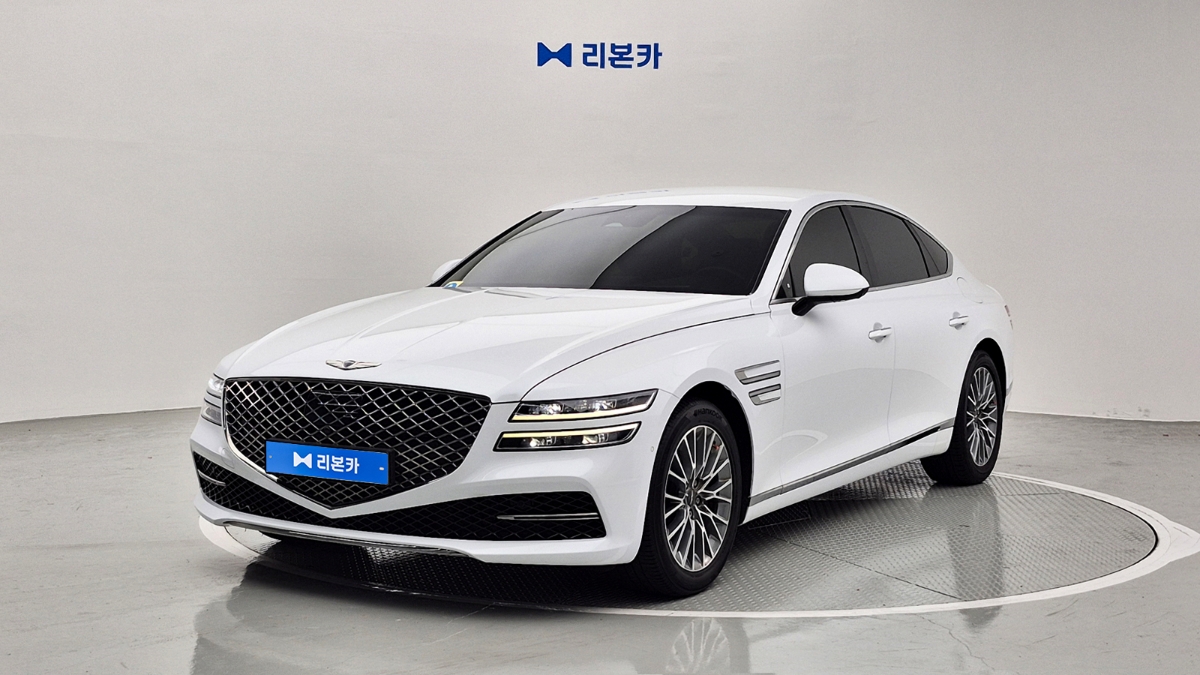 제네시스 더 올뉴G80 가솔린 2.5 AWD 기본형 가솔린 리본카 부산지점