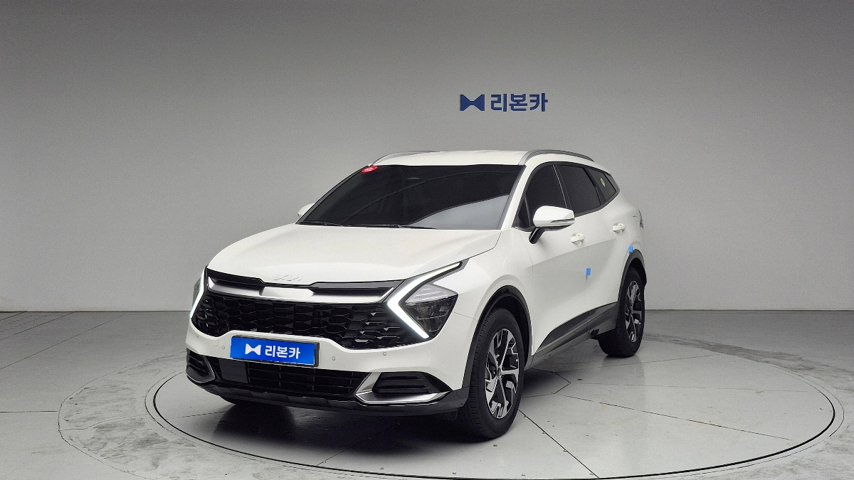 기아 디 올뉴스포티지 하이브리드 1.6 HEV 노블레스 가솔린+전기 리본카 천안지점