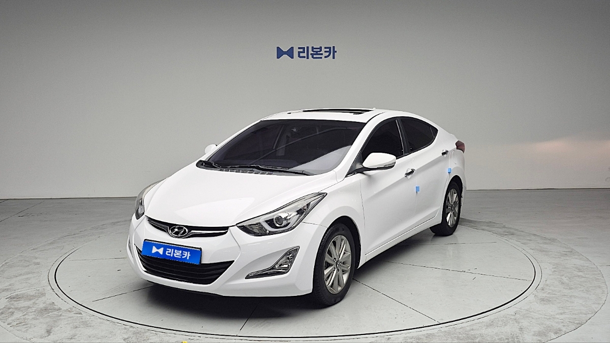 현대 더 뉴아반떼MD 1.6 GDi 모던 가솔린 리본카 천안지점