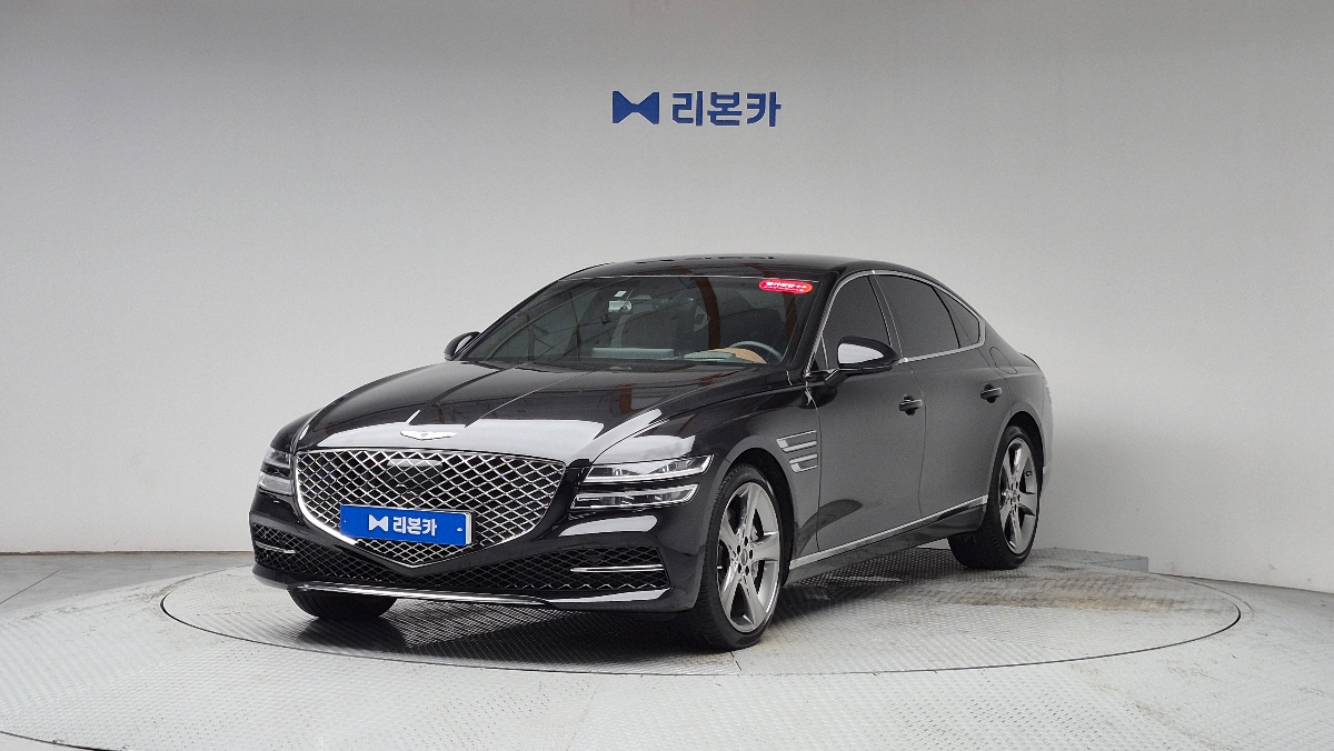 제네시스 더 올뉴G80 가솔린 3.5 AWD 기본형 가솔린 리본카 동대구지점