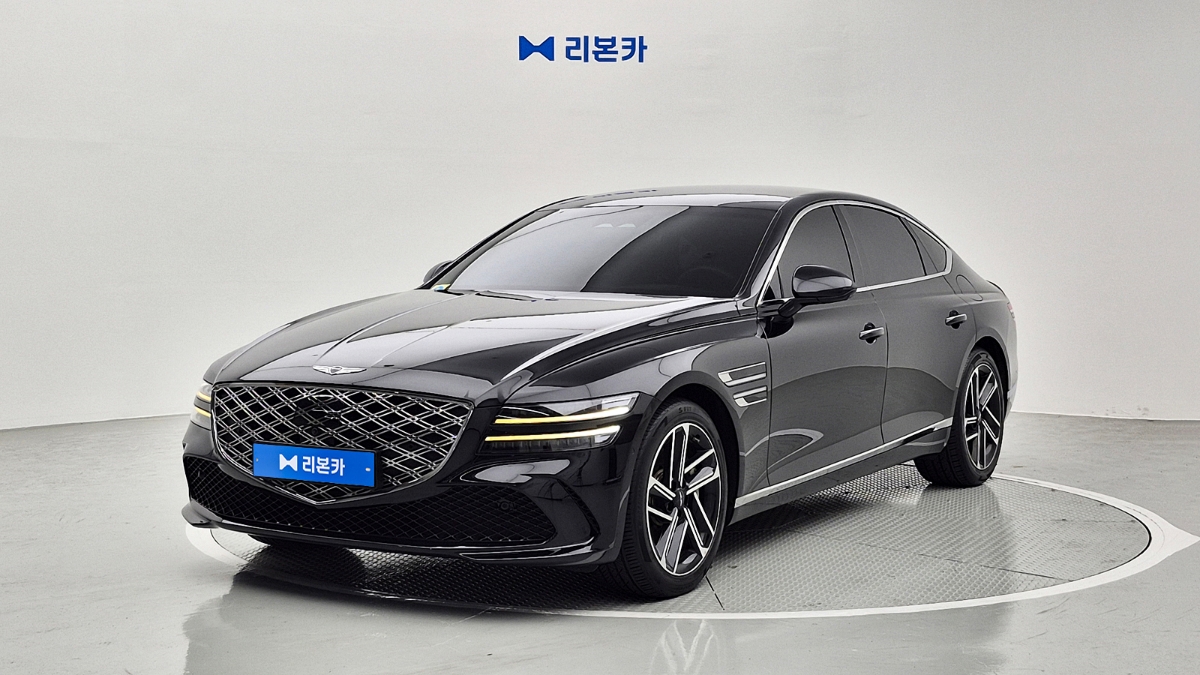 제네시스 뉴 G80 가솔린 2.5 AWD 기본형 가솔린 리본카 부산지점