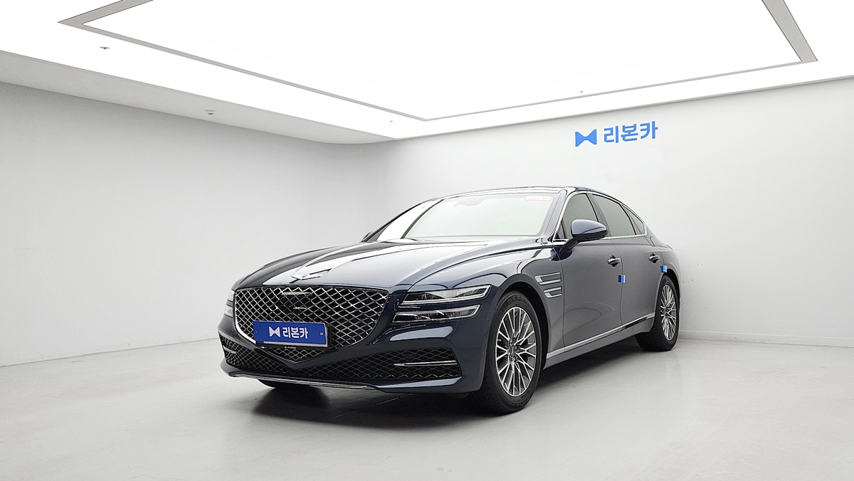 제네시스 더 올뉴G80 가솔린 2.5 2WD 기본형 가솔린 리본카 일산지점