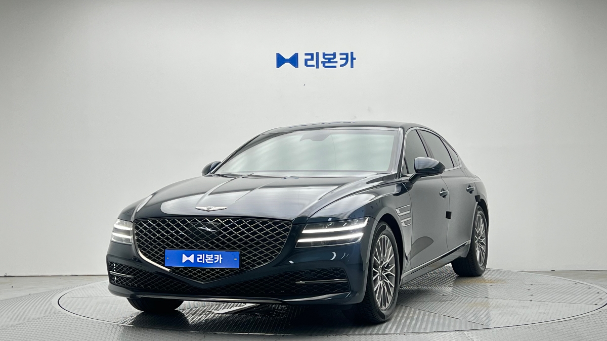 제네시스 더 올뉴G80 가솔린 2.5 AWD 기본형 가솔린 리본카 광주지점