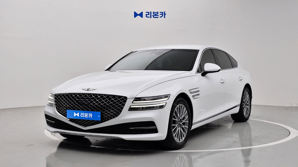 제네시스 더 올뉴G80 가솔린 2.5 AWD 기본형 가솔린 리본카 부산지점