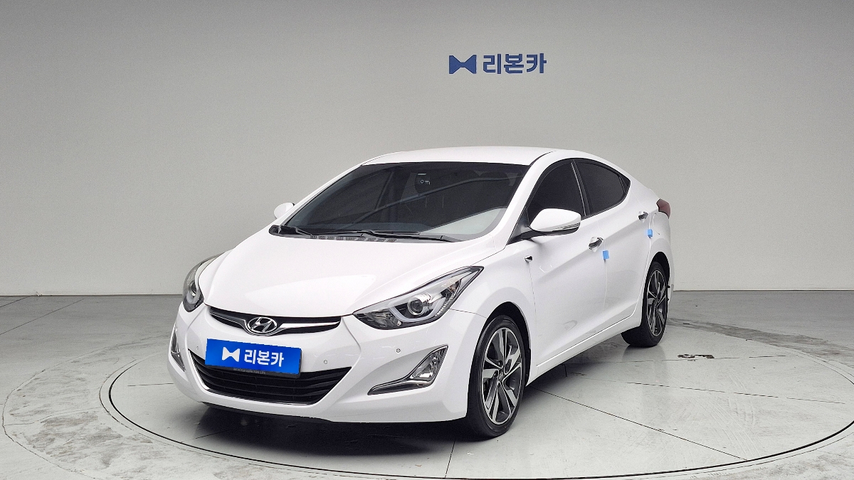 현대 더 뉴아반떼MD 1.6 GDi 텐밀리언 리미티드 가솔린 리본카 천안지점