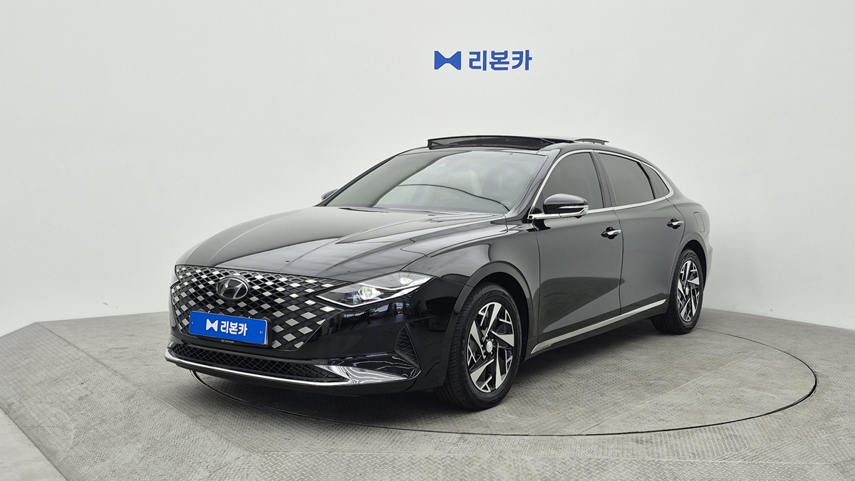 현대 더 뉴그랜저IG 하이브리드 2.4 HEV 르블랑 가솔린+전기 리본카 김포지점