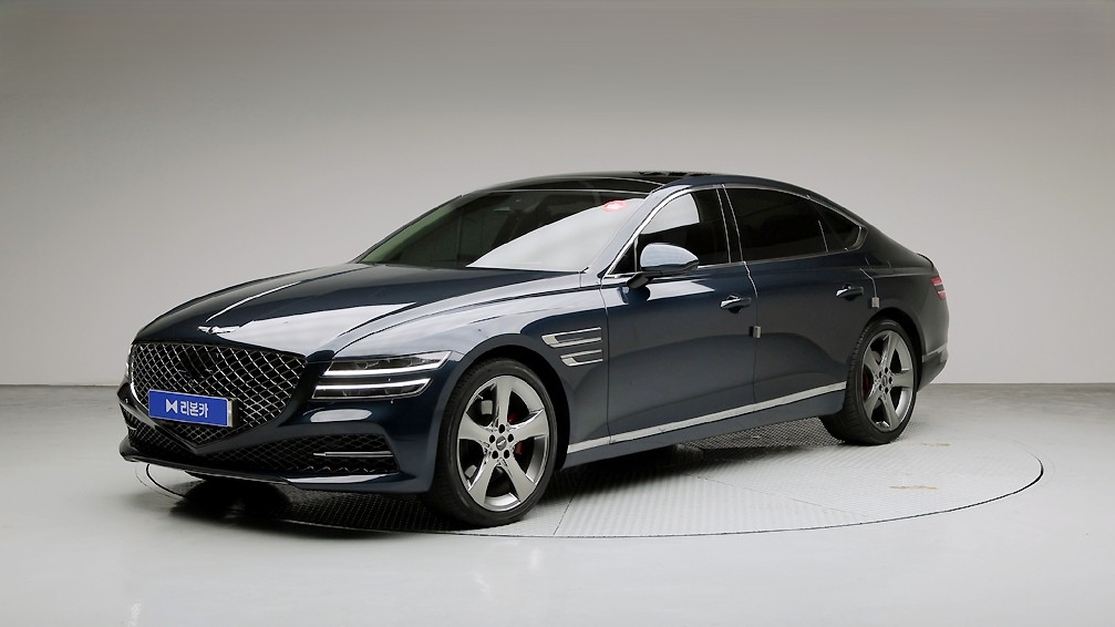제네시스 더 올뉴G80 가솔린 2.5 AWD 기본형 가솔린 리본카 서울지점