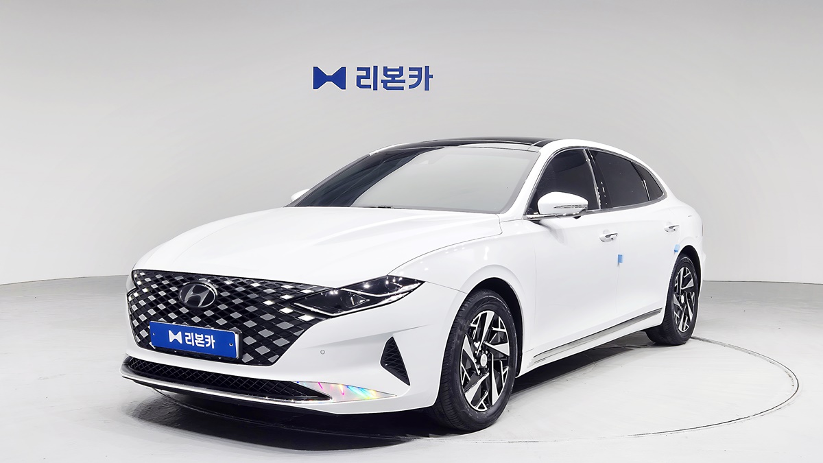 현대 더 뉴그랜저IG 하이브리드 2.4 HEV 르블랑 가솔린+전기 리본카 청라지점