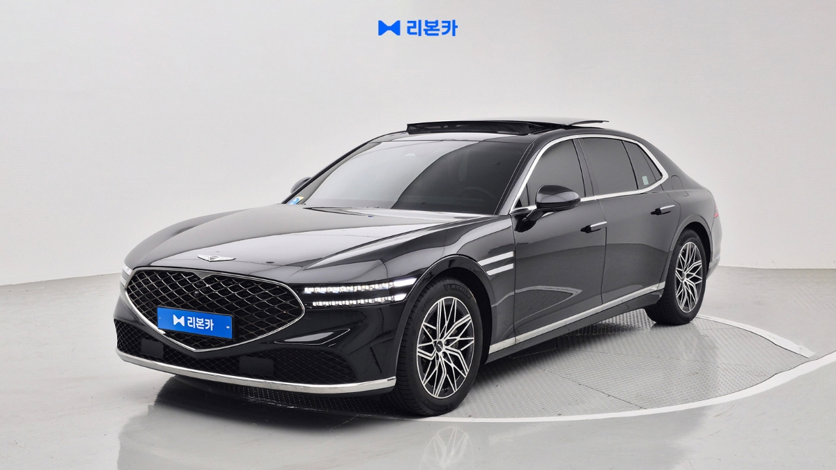 제네시스 신형 G90 3.5 터보 AWD 기본형 가솔린 리본카 부산지점