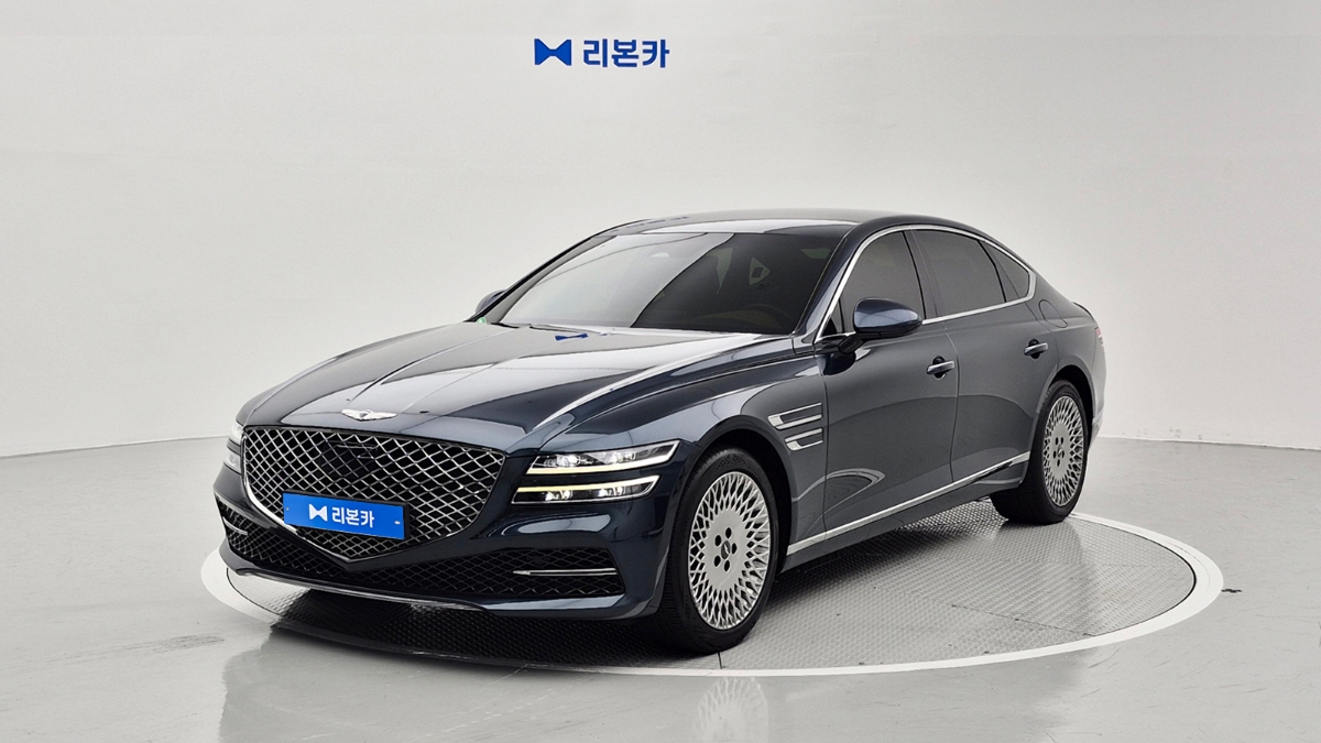 제네시스 더 올뉴G80 가솔린 3.5 AWD 기본형 가솔린 리본카 부산지점