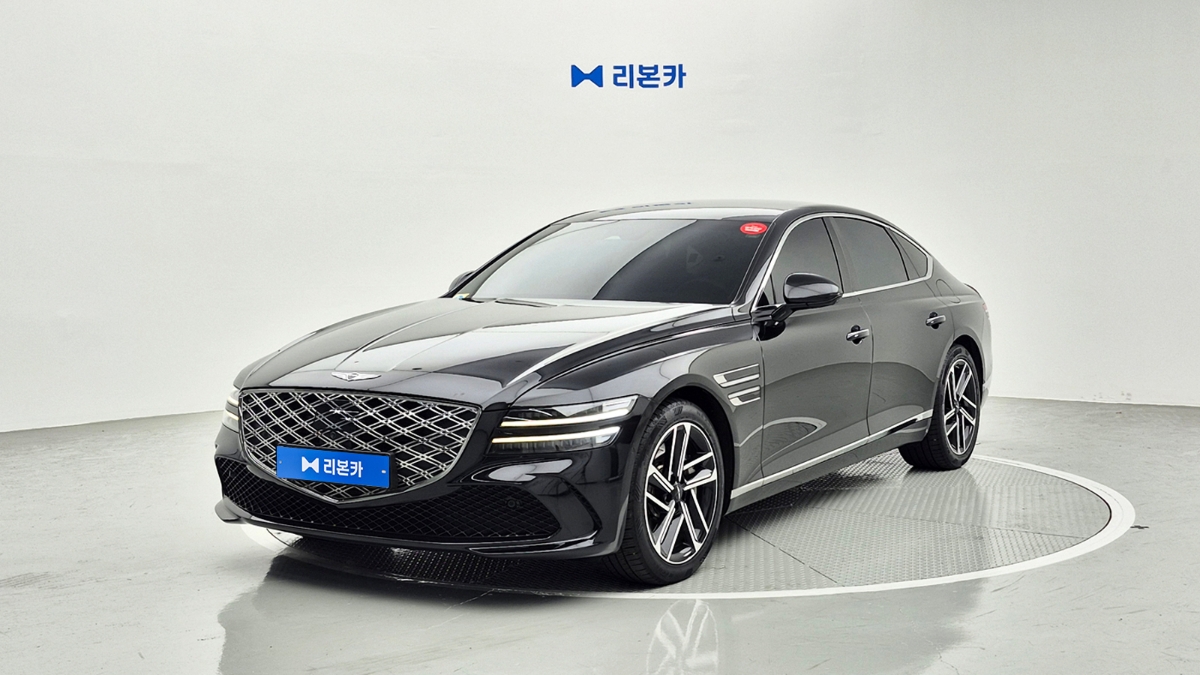 제네시스 뉴 G80 가솔린 2.5 AWD 기본형 가솔린 리본카 부산지점