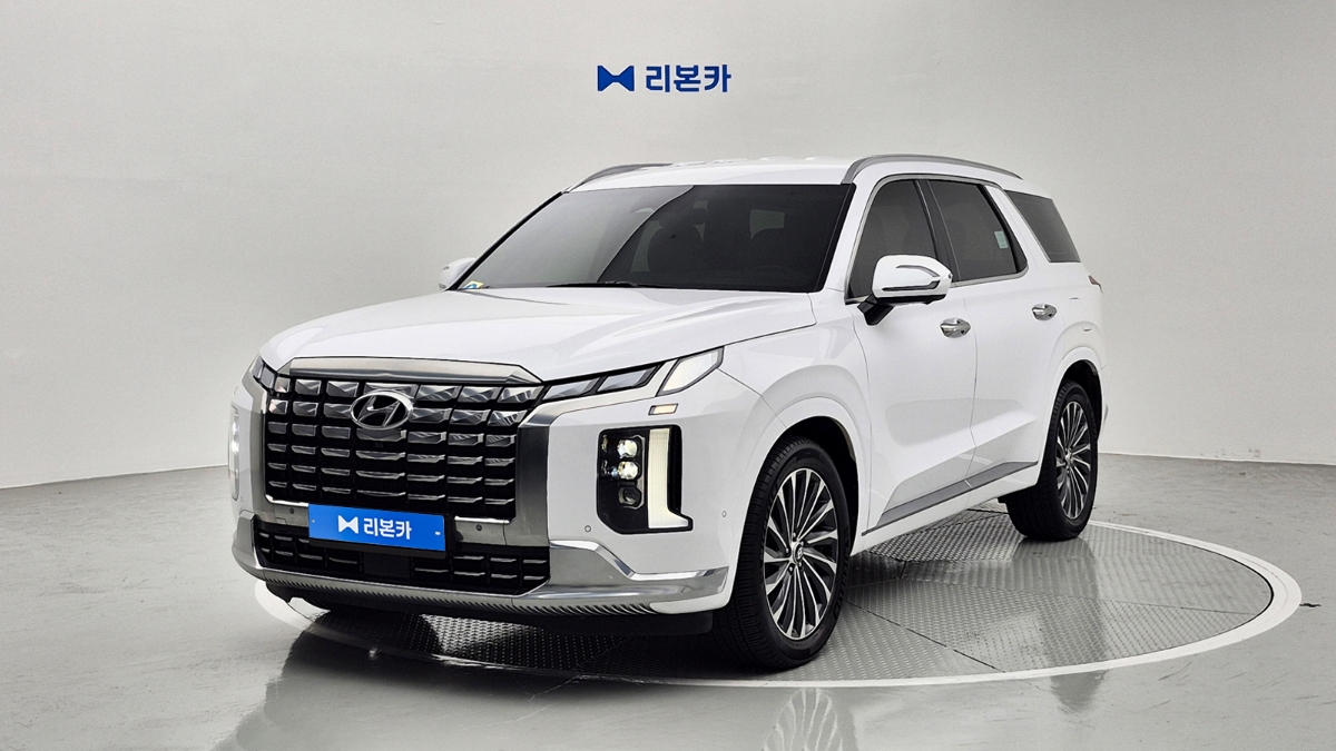 현대 더 뉴팰리세이드 3.8 가솔린 AWD 캘리그래피 가솔린 리본카 부산지점