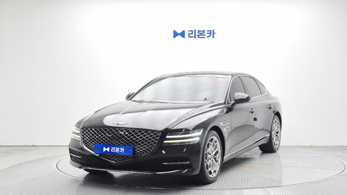 제네시스 더 올뉴G80 가솔린 2.5 AWD 기본형 가솔린 리본카 광주지점