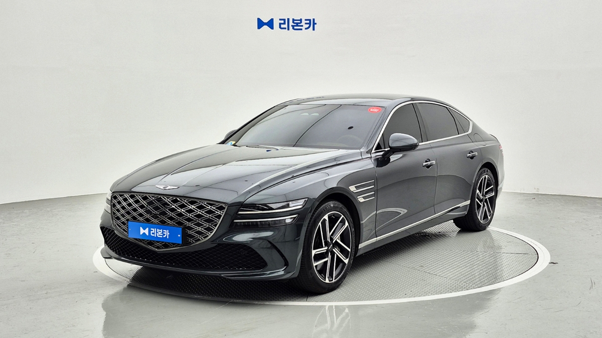 제네시스 뉴 G80 가솔린 2.5 AWD 기본형 가솔린 리본카 부산지점
