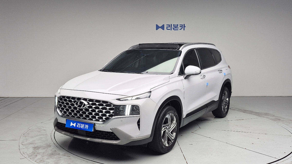 현대 더 뉴싼타페 가솔린 2.5 2WD 프레스티지 가솔린 리본카 천안지점