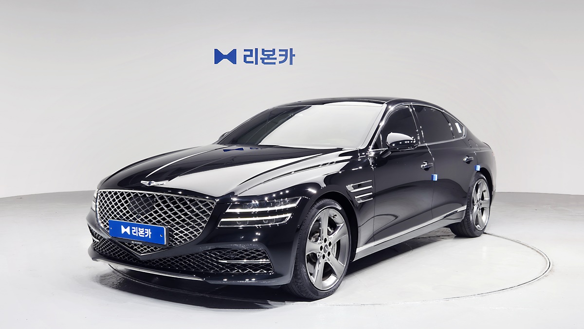 제네시스 더 올뉴G80 가솔린 3.5 AWD 기본형 가솔린 리본카 청라지점