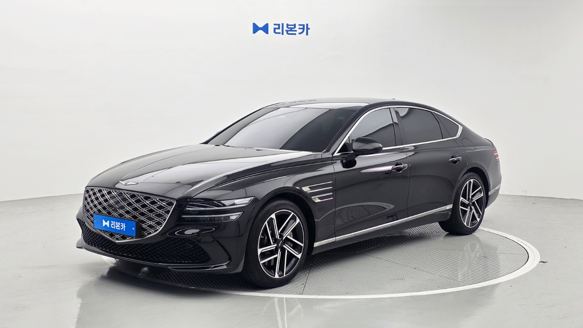 제네시스 뉴 G80 가솔린 2.5 AWD 기본형 가솔린 리본카 부산지점