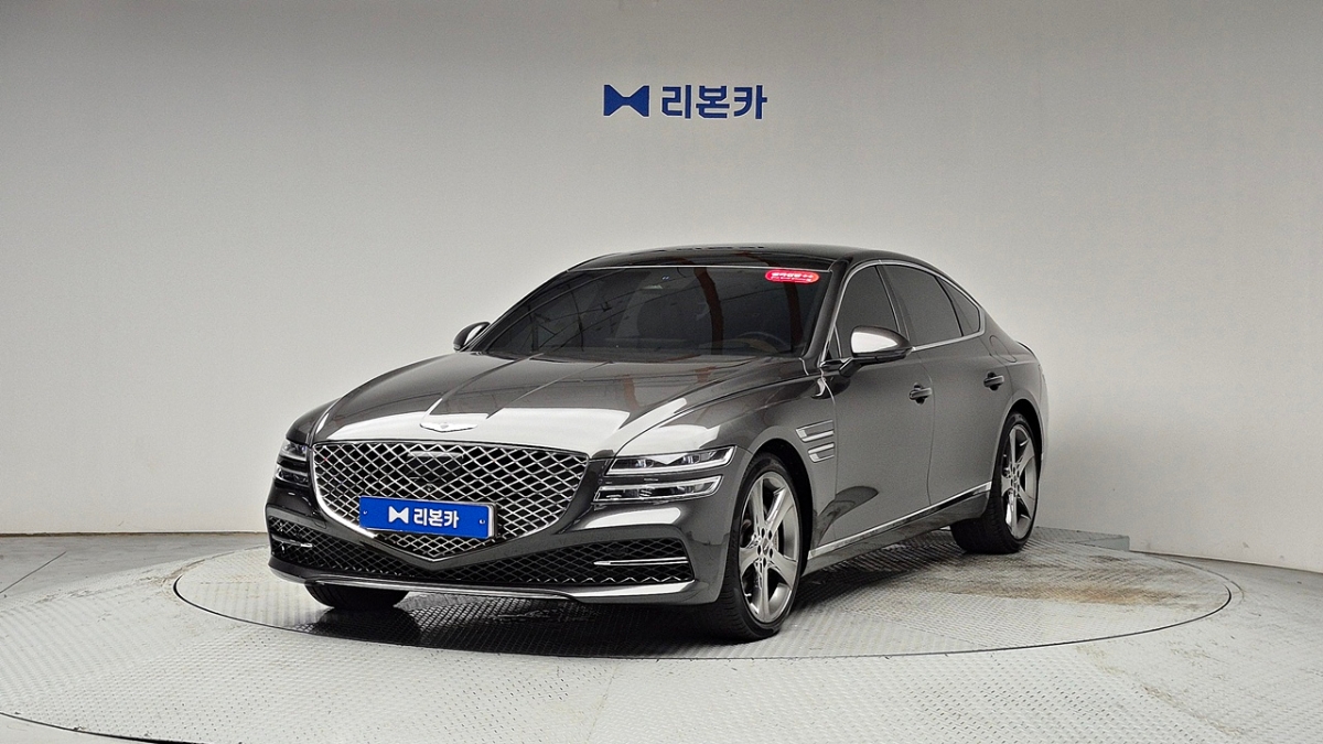 제네시스 더 올뉴G80 가솔린 3.5 AWD 기본형 가솔린 리본카 동대구지점