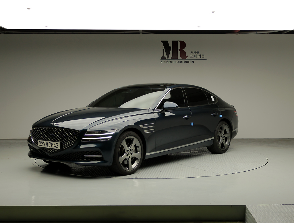 제네시스 더 올뉴G80 가솔린 3.5 AWD 기본형 가솔린 중고차 렌트