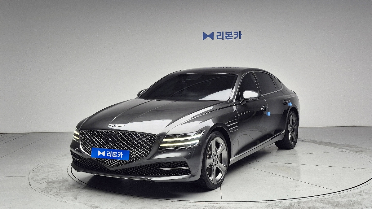 제네시스 더 올뉴G80 가솔린 2.5 AWD 기본형 가솔린 리본카 천안지점