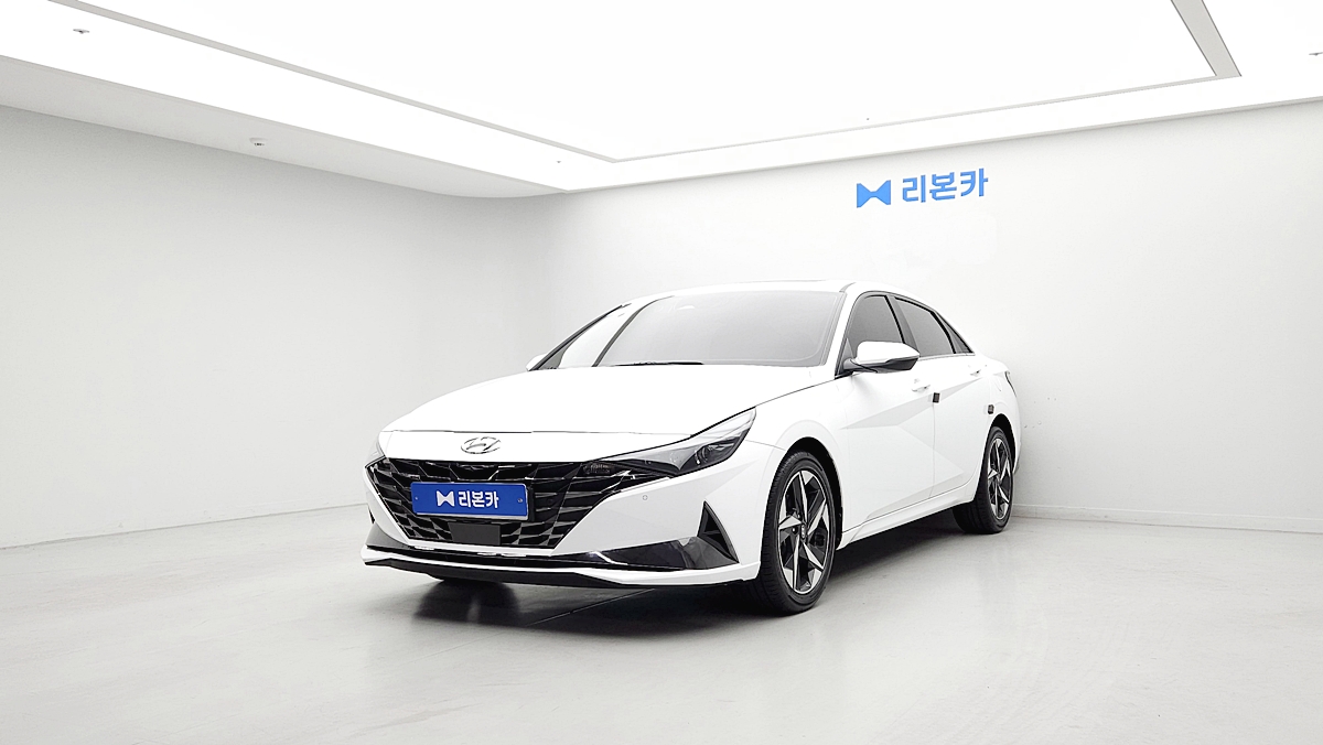 현대 아반떼(CN7) 1.6 가솔린 인스퍼레이션 가솔린 리본카 일산지점
