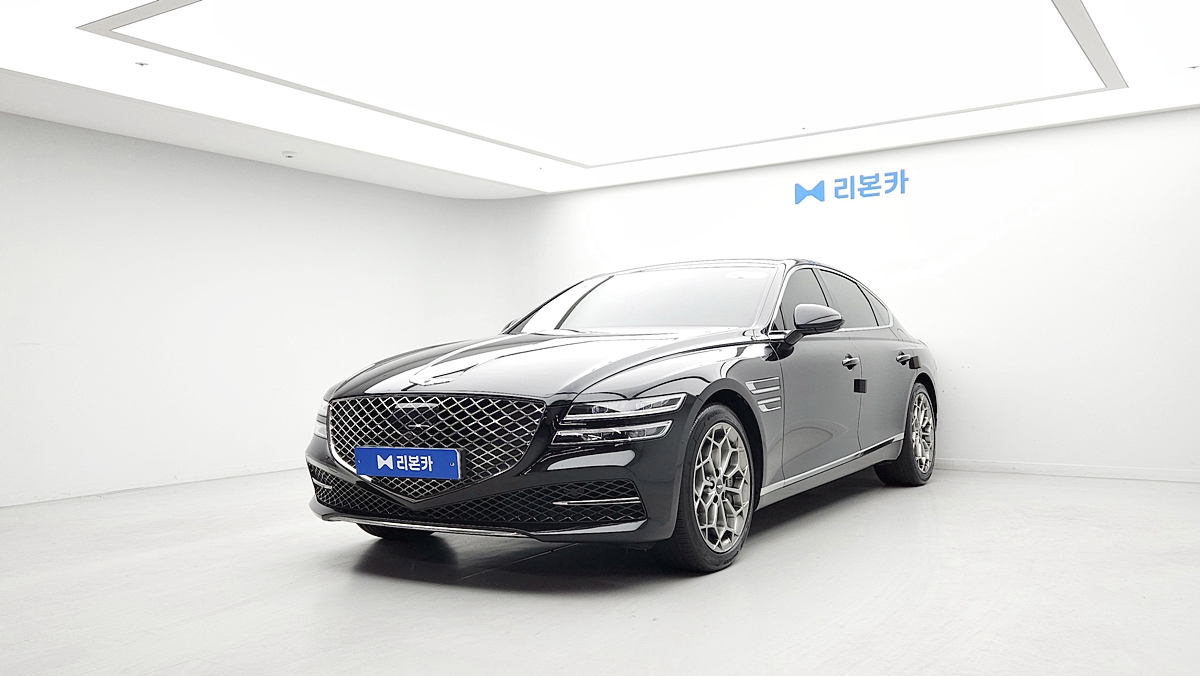 제네시스 더 올뉴G80 가솔린 2.5 AWD 기본형 가솔린 리본카 일산지점