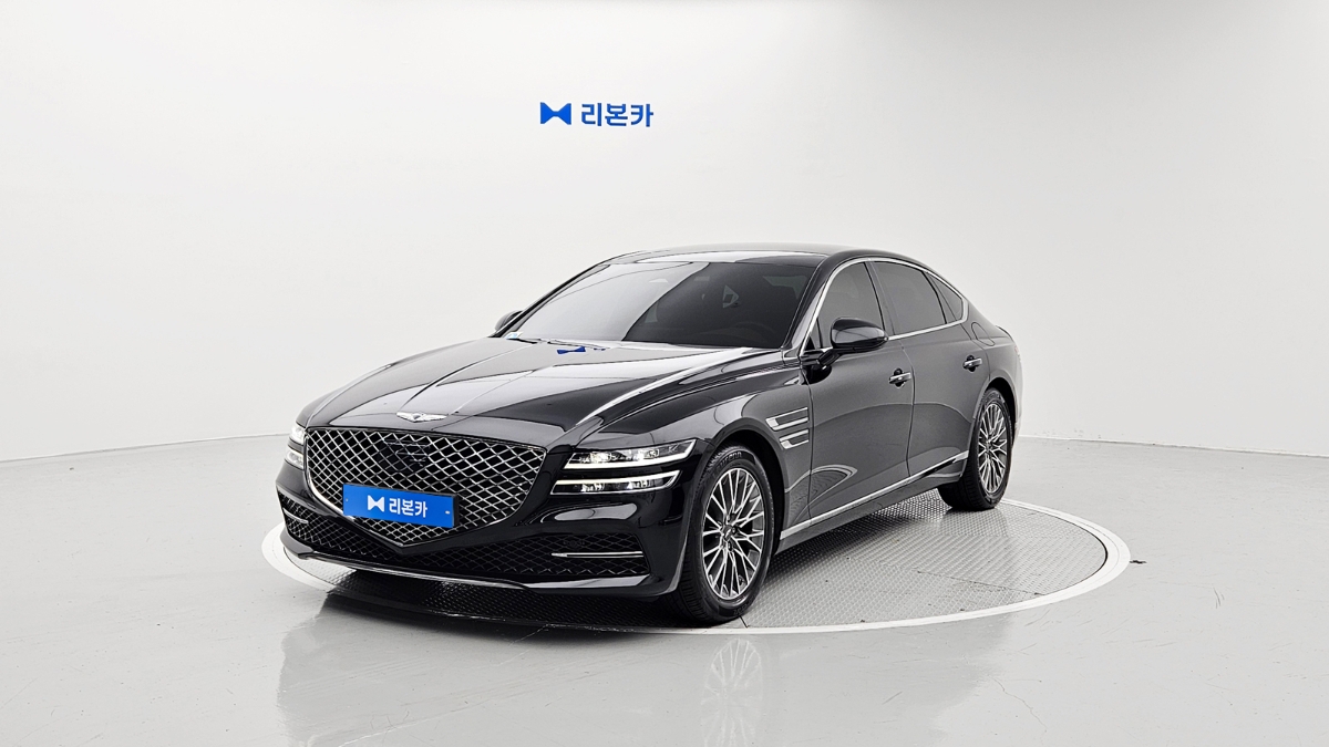 제네시스 더 올뉴G80 가솔린 2.5 AWD 기본형 가솔린 리본카 부산지점