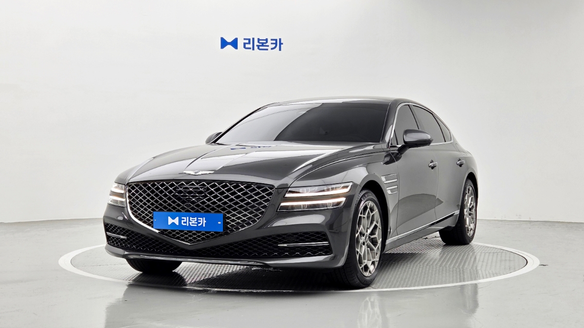 제네시스 더 올뉴G80 가솔린 2.5 2WD 기본형 가솔린 리본카 부산지점