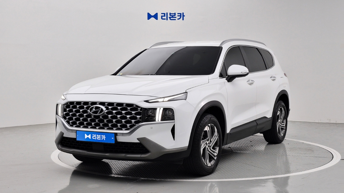 현대 더 뉴싼타페 가솔린 2.5 2WD 프레스티지 가솔린 리본카 부산지점