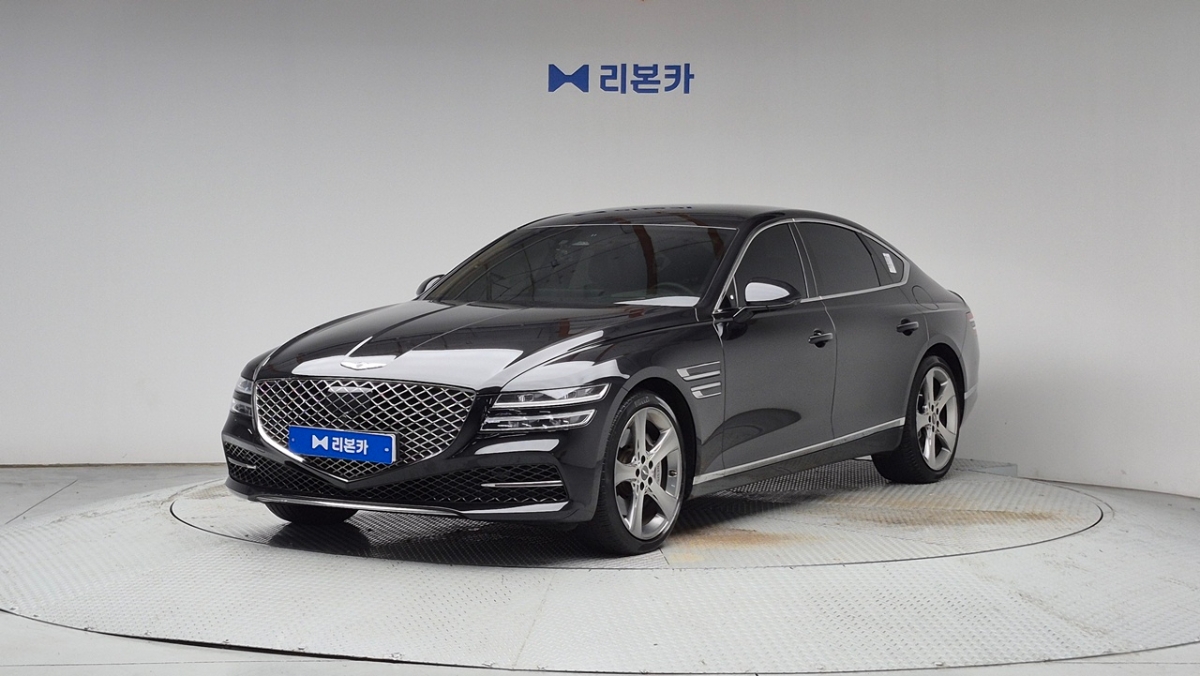 제네시스 더 올뉴G80 가솔린 2.5 AWD 기본형 가솔린 리본카 동대구지점