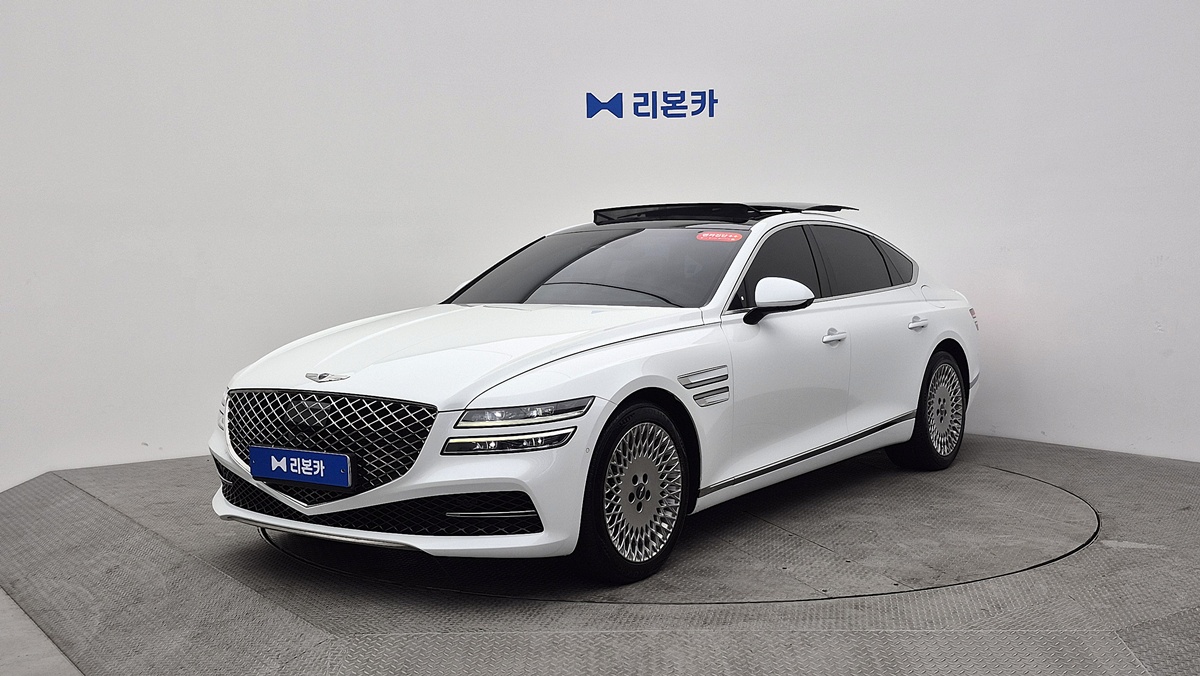 제네시스 더 올뉴G80 가솔린 3.5 AWD 기본형 가솔린 리본카 김포지점
