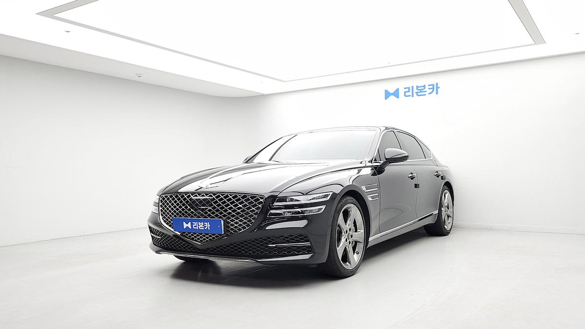 제네시스 더 올뉴G80 가솔린 2.5 AWD 기본형 가솔린 리본카 일산지점