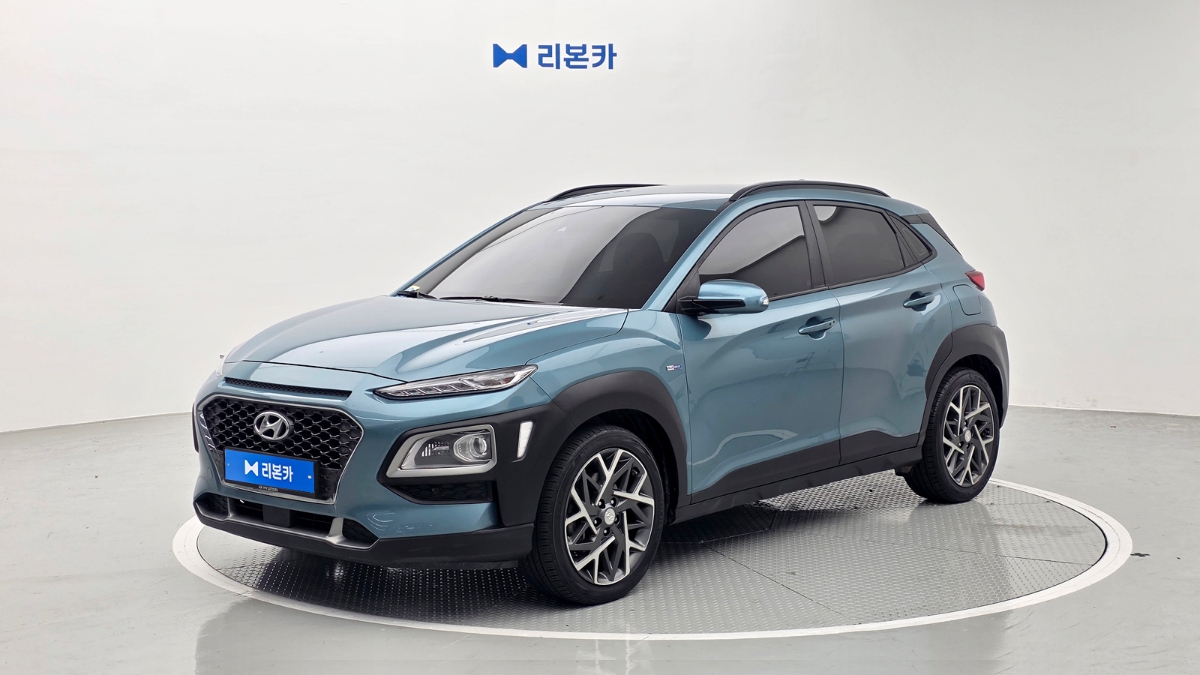 현대 코나 하이브리드 1.6 HEV 프리미엄 스페셜 가솔린+전기 리본카 부산지점