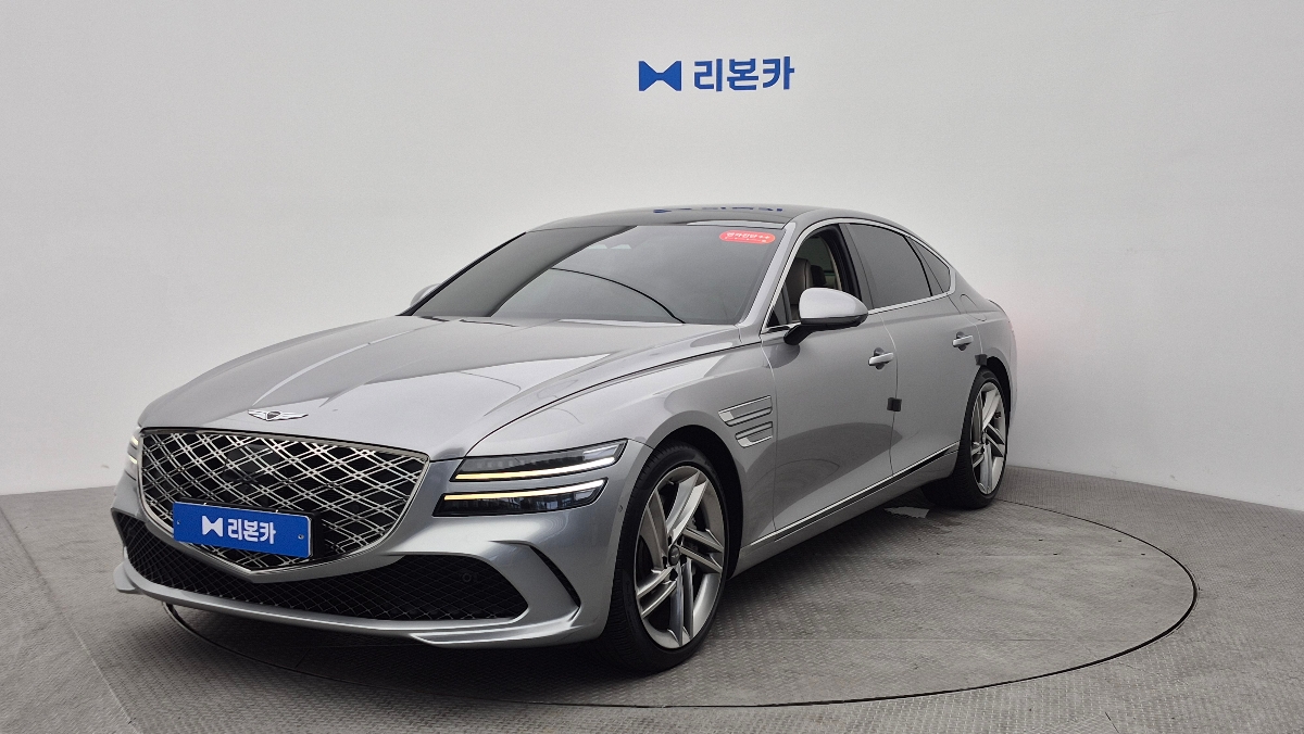 제네시스 뉴 G80 가솔린 3.5 AWD 기본형 가솔린 리본카 김포지점