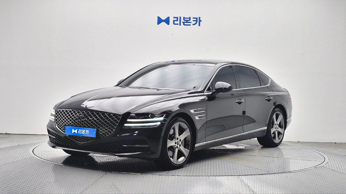 제네시스 더 올뉴G80 가솔린 2.5 AWD 기본형 가솔린 리본카 광주지점