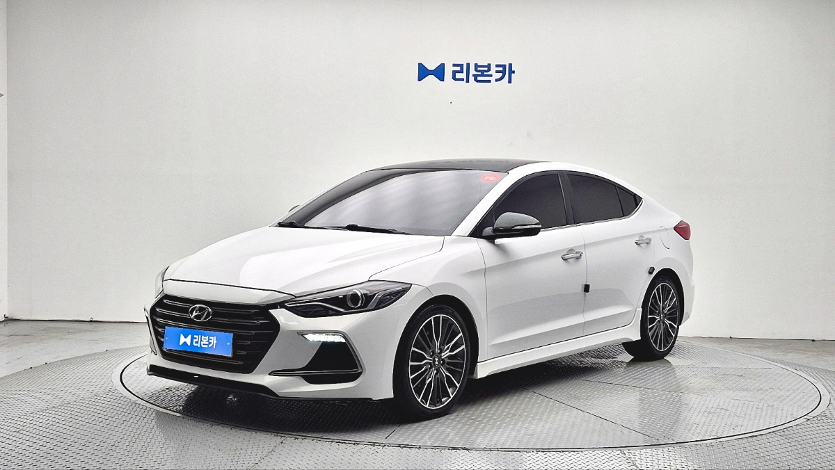 현대 아반떼AD 1.6 터보 스포츠 가솔린 리본카 광주지점