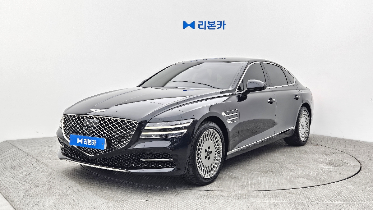 제네시스 더 올뉴G80 가솔린 3.5 2WD 기본형 가솔린 리본카 김포지점